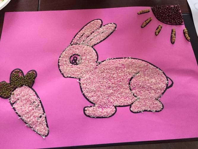 大米和豆子的组合!