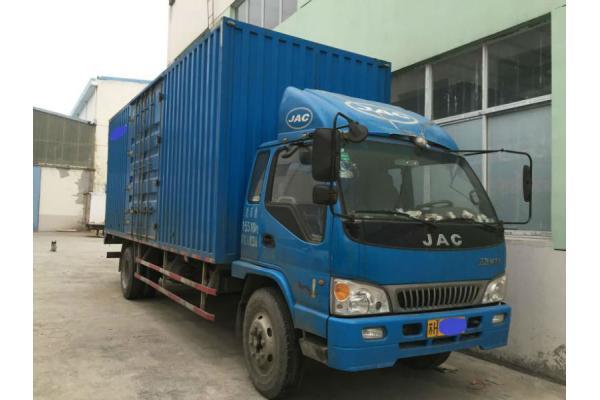 【淮安】2011年9月 江淮威铃6.8米厢货 蓝色 手动挡