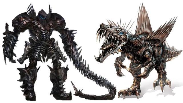 恐龙金刚变形盘点变形金刚4绝迹重生中的机械恐龙