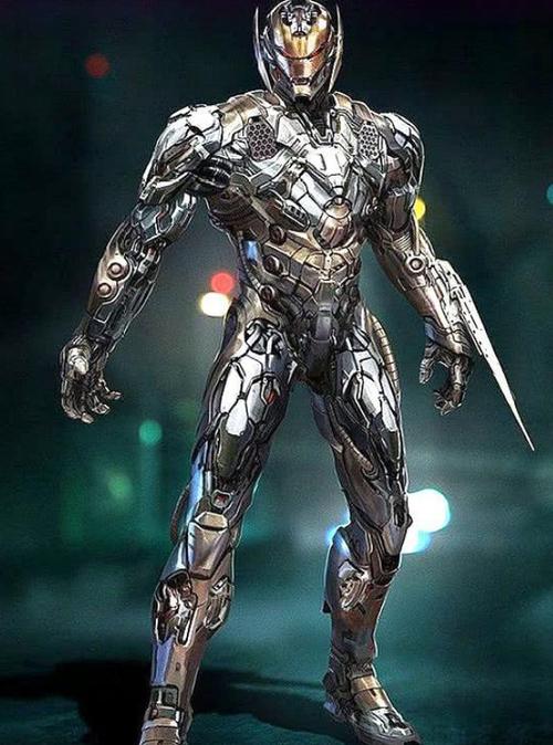 钢铁侠:五套霸气的概念铠甲,网友称图一像奥创.