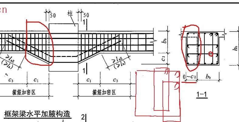 水平加腋问题