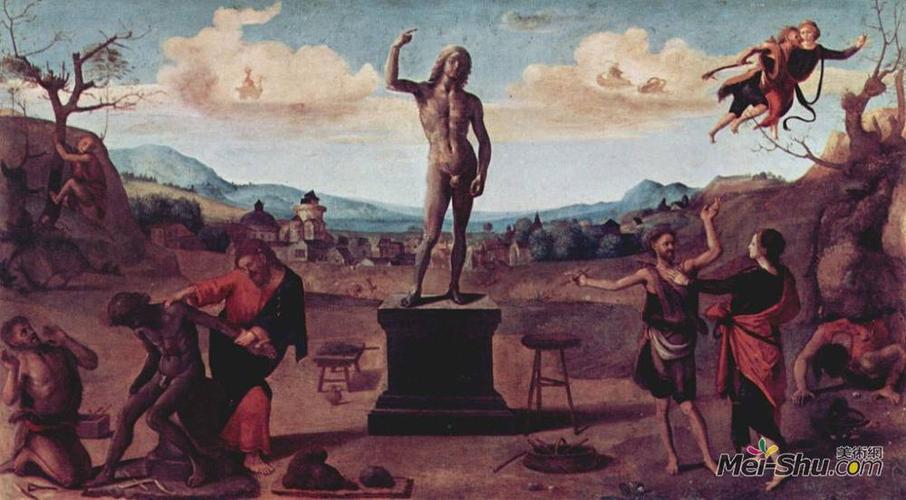 《普罗米修斯神话》皮耶罗·迪·科西莫(piero di cosimo)高清作品