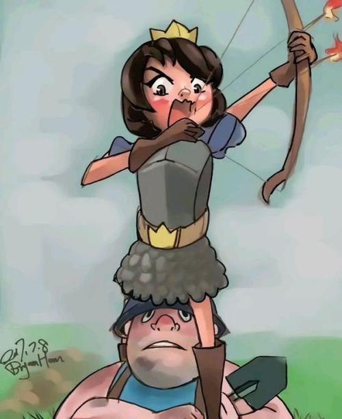 皇室战争 资讯总汇 > 皇室战争 这些卡牌相遇就是完全克制 公主作为一