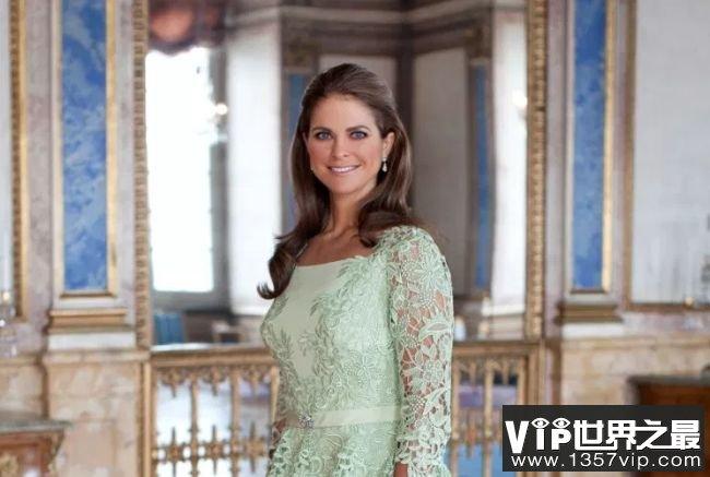 世界十大最美王室女性 瑞典公主玛德琳排名第一