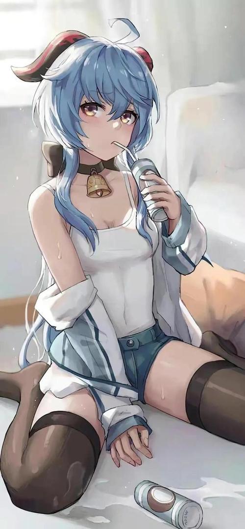 二次元美少女插画作品欣赏