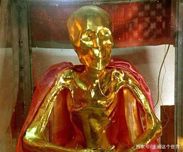 九华山的女性肉身佛像为什么至今没有腐烂肤色与常人无异