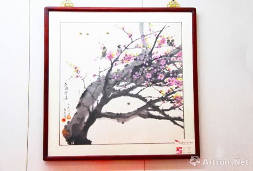 照片说明:参展作品《图画迎春》
