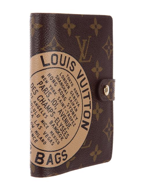trunks & bags monogram agenda cover