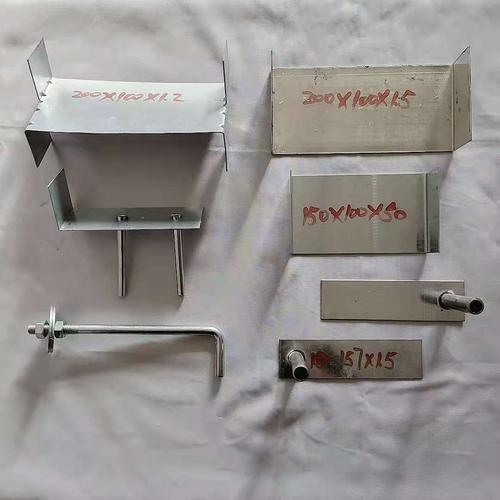 alc墙板配件管卡 alc板固定l件 轻质固定钩头构件型 勾头螺栓