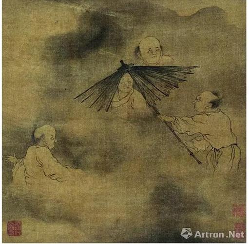 清代画家罗聘尤善于画鬼和捉鬼大神钟馗,留下不少传世名作,如《鬼趣图