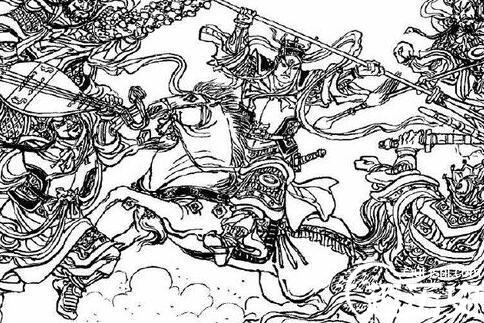 西游记李靖简笔画