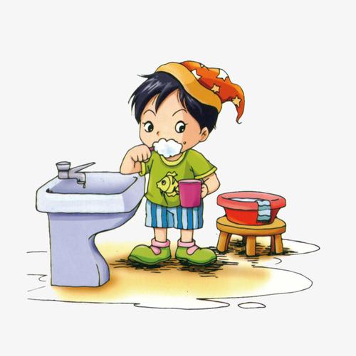 搜图中国提供优质高清原创设计素材免费下载,刷牙的孩子主要针对精品
