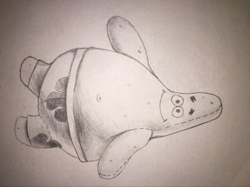 初学者画的素描作品,感谢同学的帮助