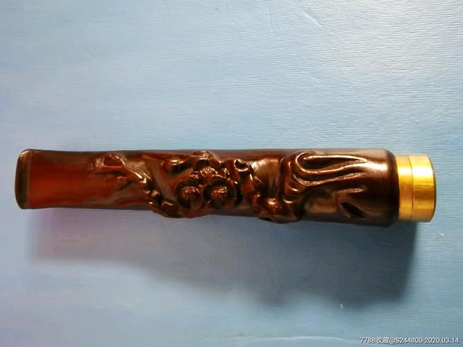 纯手工雕刻印度小叶紫檀烟嘴._价格60元_第5张