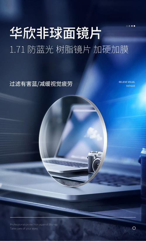 1.71防蓝光轻薄镜片非球绿膜pe现货供应近视散光眼镜片支持代发