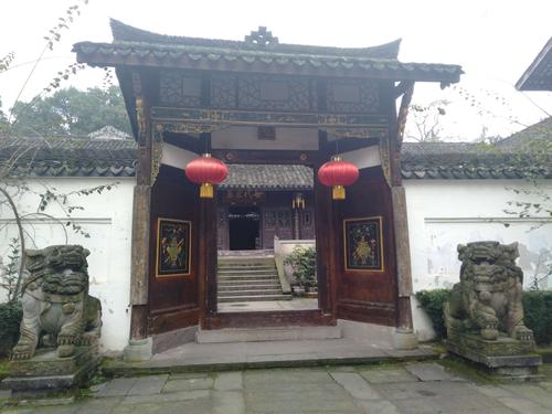 2018-12-30一家人参观夕佳山古民居(明清建筑)