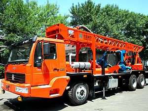 bzc-350a车载式正反循环钻机