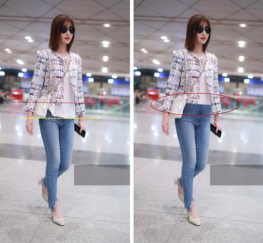 毛晓彤换上春装163cm身高把内搭穿成五五分没想到显得腿更长