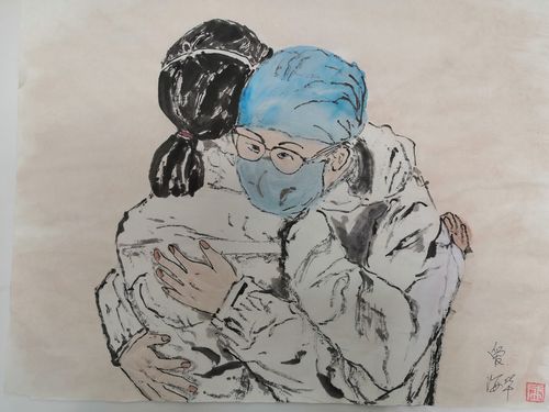 青州市女书画家协会"三八妇女节"抗疫情作品专辑