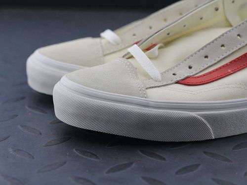 icc 钢印 万斯vans经典款米色/红色vnoa3dz30xs