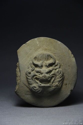 宋代兽面纹瓦当