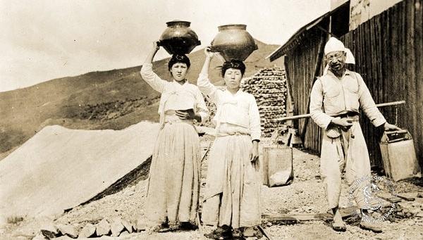 朝鲜妇女独特的"顶运"风俗