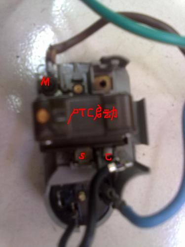 冰箱压缩机接线怎么接,我这样接以后压缩机不启动