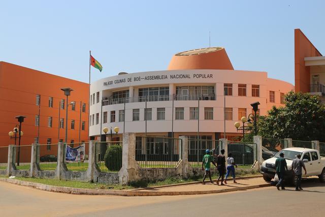 几内亚比绍首都市中心街景