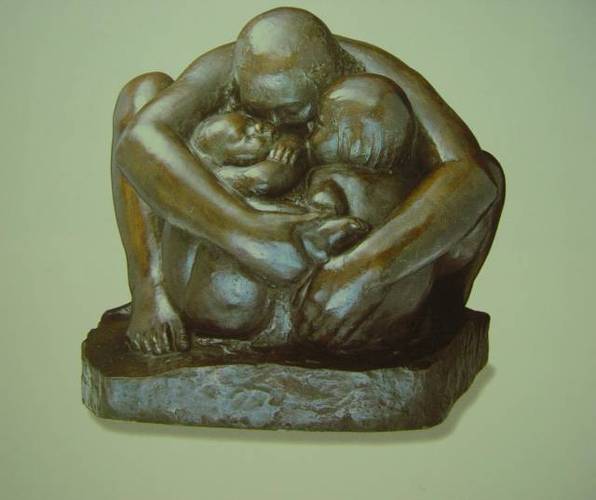 真正绘画大师黑白力量珂勒惠支