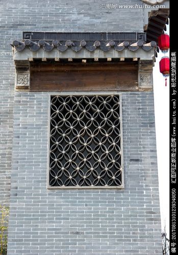 中式古建筑窗户