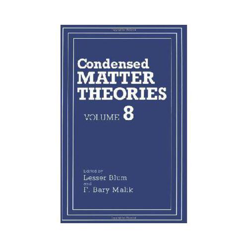 condensed,exceeded 【预订】condensed matter theories 9781461362746