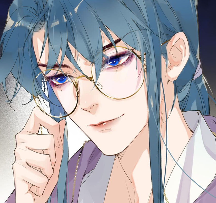 原创不健全关系漫画雨总不戴眼镜颜值又上新台阶