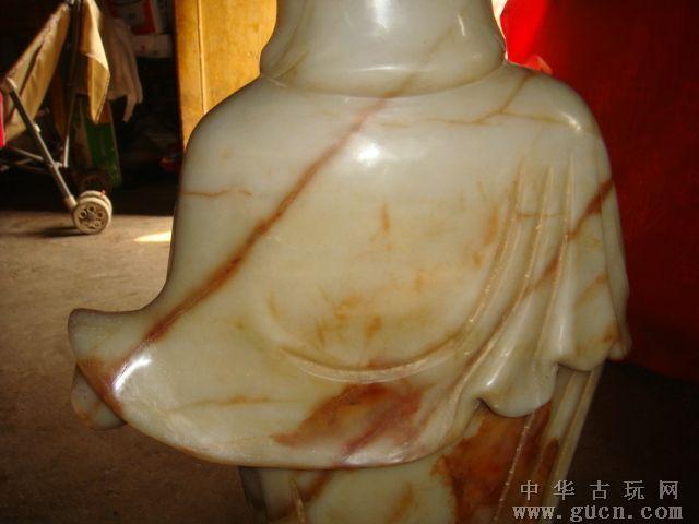 清代 玉观音