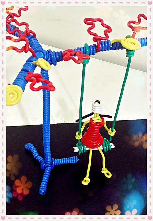 城市艺空间的相册-我的手工作品--电线手工艺品