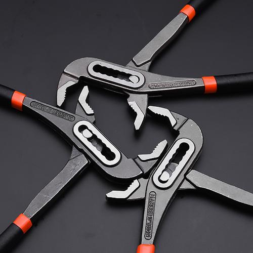 汉顿汽修鲤鱼钳鱼嘴钳子鱼尾钳水泵钳水管钳万能水管扳手管子板手