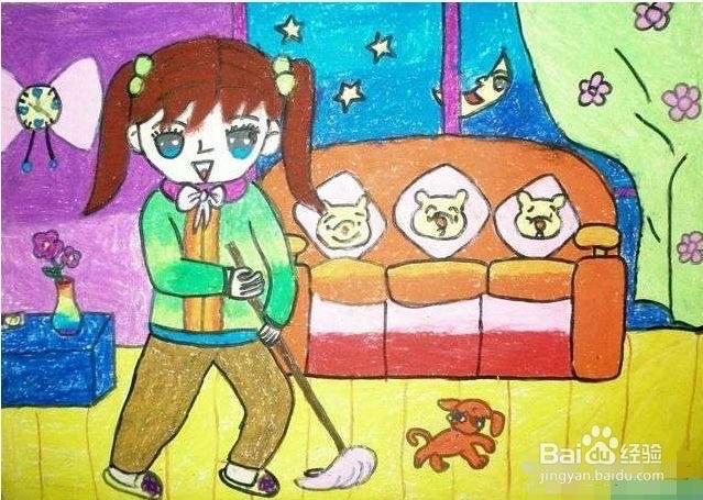 让孩子帮助家里人洗洗衣服,刚开始孩子可能不知道应该怎么做,要慢慢地