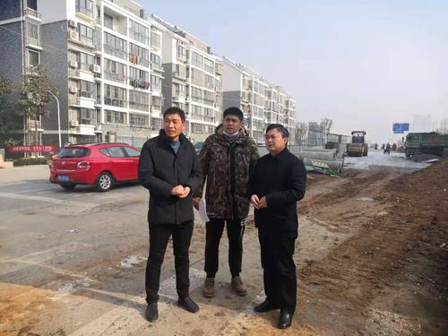 城发集团党委书记,董事长检查项目现场及物业工作