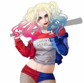 小丑男小丑女情侣头像