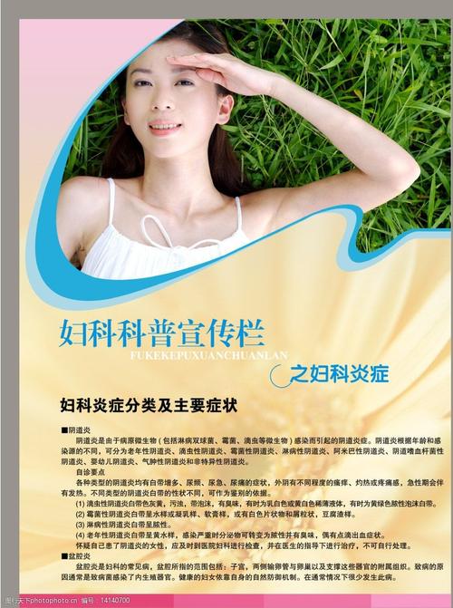 妇科科普宣传栏之妇科炎症图片
