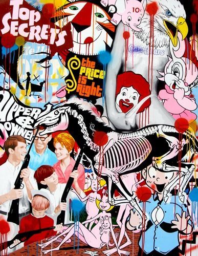 国外涂鸦插画欣赏 插画艺术--创意图库 #采集大赛