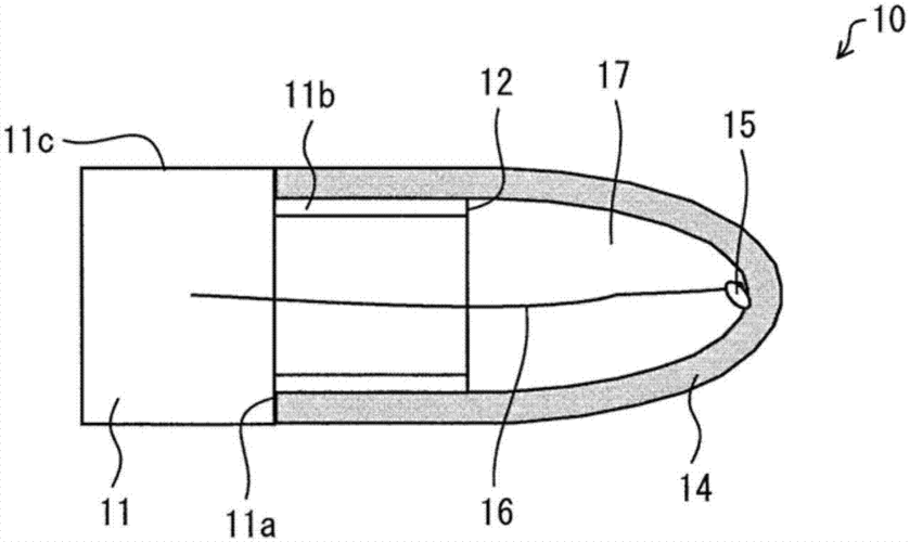 cn102791477a_电子零件,电子零件的制造方法及电子体温计失效