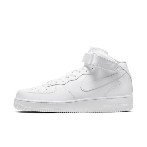 nike耐克airforce1mid07男子运动鞋空军一号板鞋315123111白白445