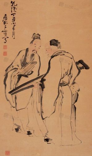 清代杰出画家黄慎人物画作品欣赏