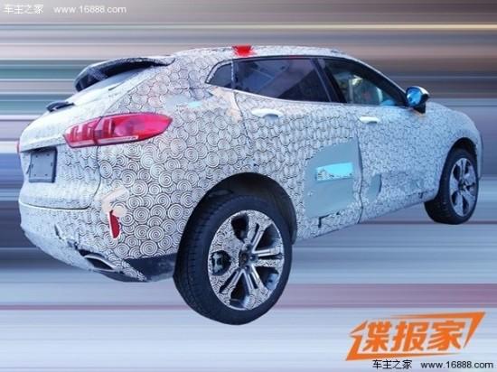 长城高端品牌wey(魏派)旗下的全新suv w02的路试谍照被曝光,新车定位