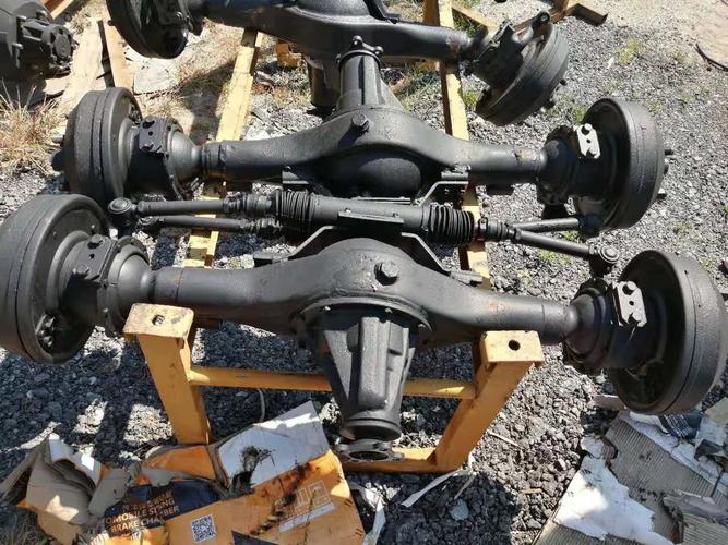 山东莱州全新212液压助力转向油刹前桥总成工程h四不像四驱前驱桥