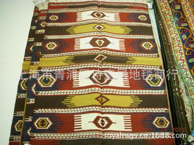 供应手工羊毛编织基里姆地毯(kilim)图片_8