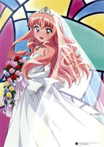 动漫の婚纱《零之使魔》