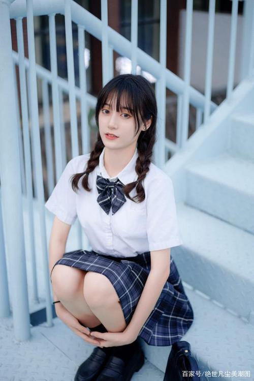 jk小姐姐的美美到心坎里,青春靓丽,少女感爆棚