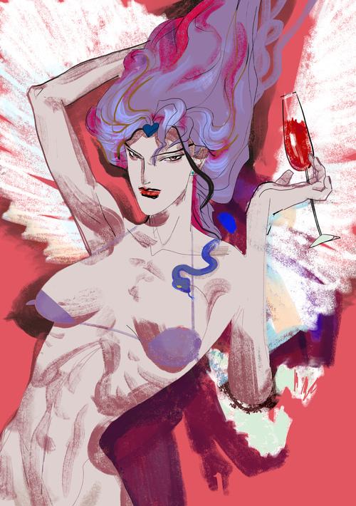 一个dio性转 他喵的……小水产666