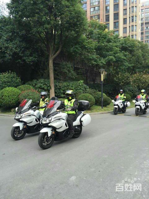 国宾摩托婚礼开道